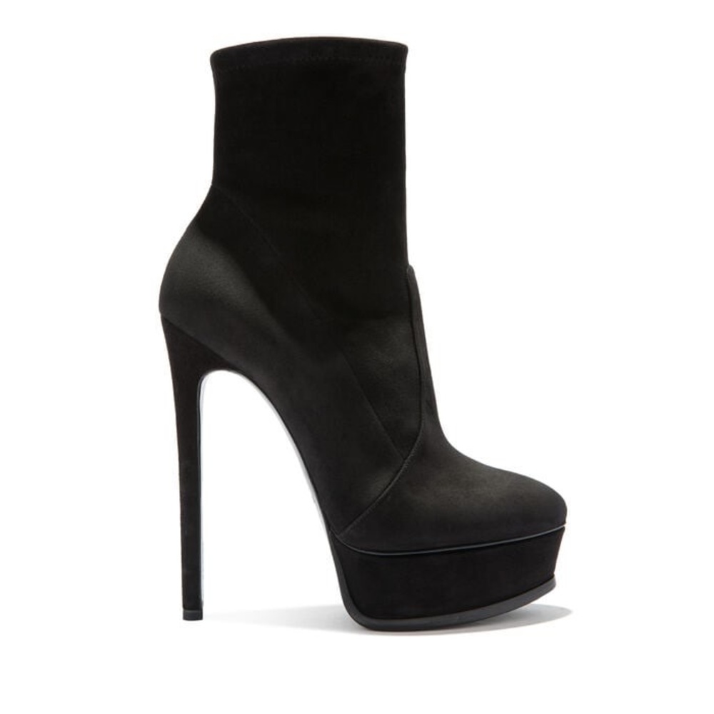 Casadei FLORA platform suede boots